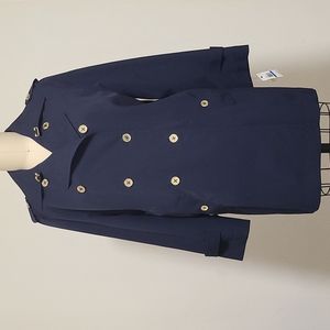 NWT Nautica double breast trench coat